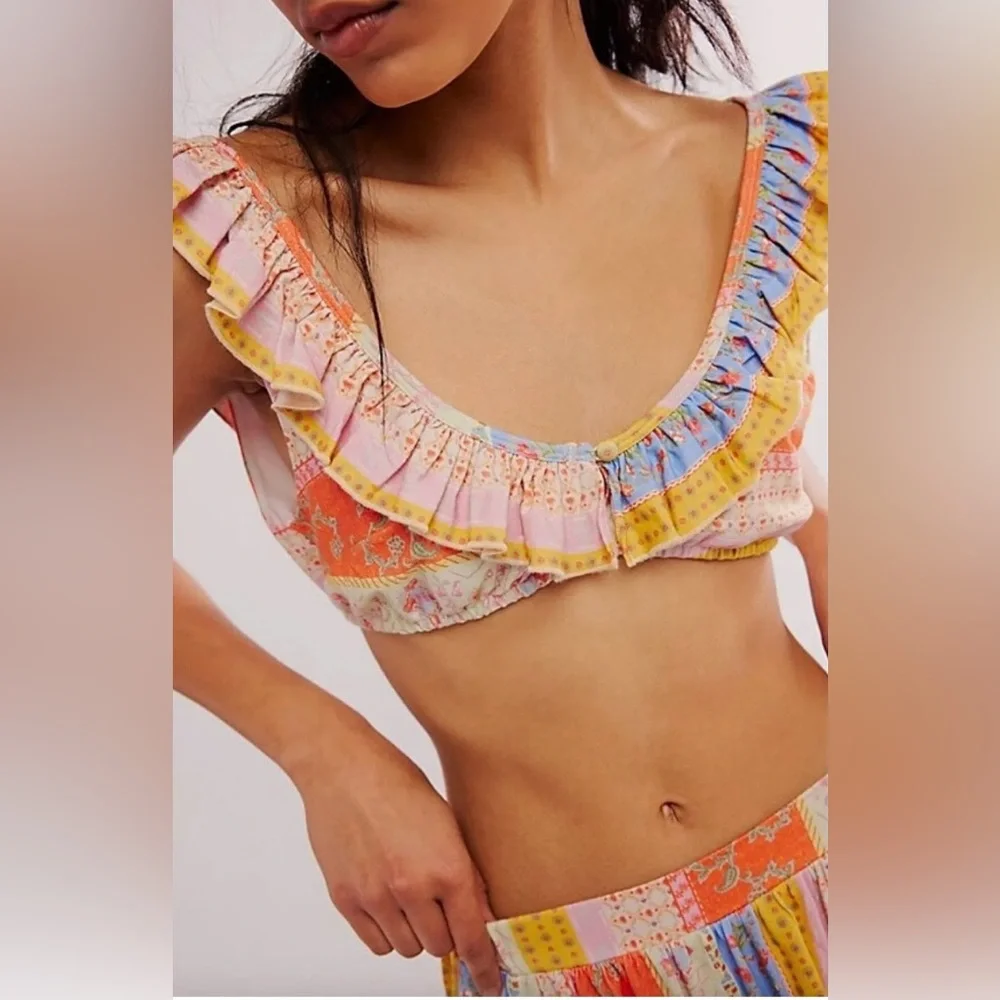 Free People As It Was Micro Bra Set M NWoT - Picture 4 of 13